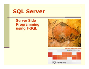SQL Server TSQL [Read-Only]