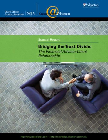 The Financial Advisor-Client Relationship