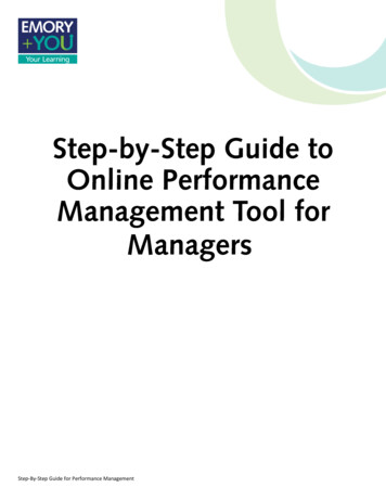 Step-By-Step Guide For Performance Management