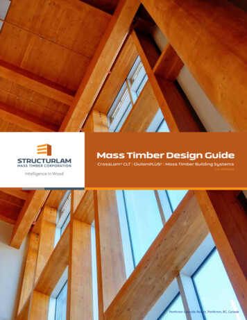 Mass Timber Design Guide - Structurlam