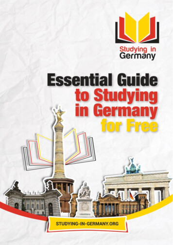 Essential Guide To Studying In Germany For Free Copyright .