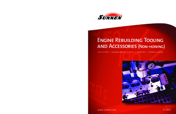 Engine Rebuilding Tooling - Sunnen