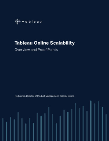 Tableau Online Scalability