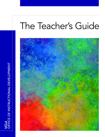 The Teacher's Guide - UCLA Social Sciences Computing
