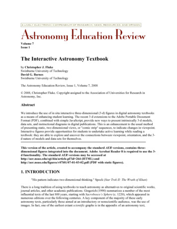 The Interactive Astronomy Textbook