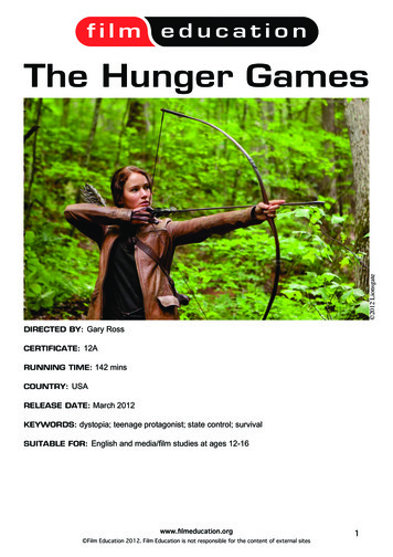 The Hunger Games - Film Education