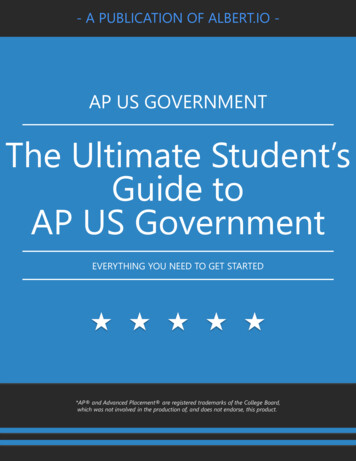The Ultimate Student’s Guide To AP US Government