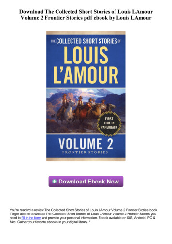  The Collected Short Stories Of Louis LAmour .