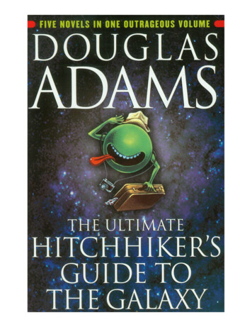 Hitchhiker's Guide To The Galaxy - English Creek