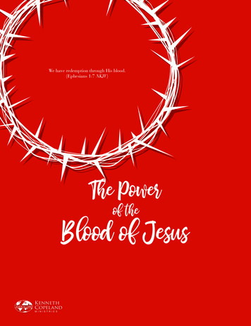 Of The Blood Of Jesus - KCM Canada