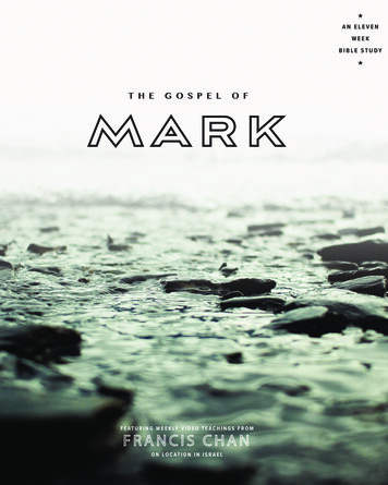 The Gospel Of Mark Study Guide - RightNow Media