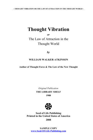 Thought Vibration - Altered States