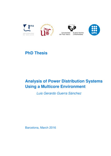 PhD Thesis Analysis Of Power Distribution Systems Using A .