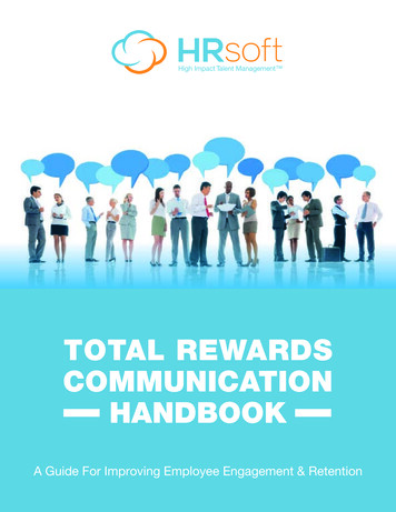 TOTAL REWARDS COMMUNICATION HANDBOOK