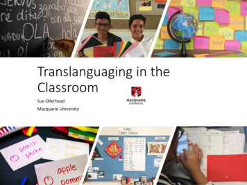 Translanguaging In The Classroom - WordPress 