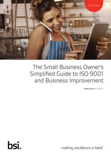 The Small Business Owner’s Simplified Guide To ISO 9001