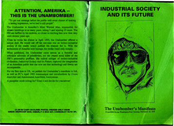 ATTENTION, AMERIKA- INDUSTRIAL SOCIETY THIS IS THE .
