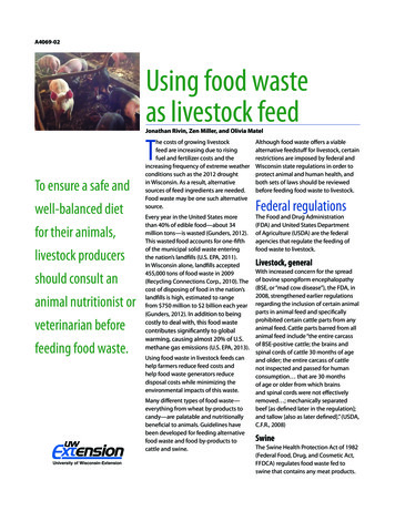 A4069-02 Using Food Waste As Livestock Feed