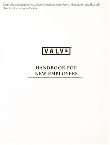 Valve Handbook - SB Nation