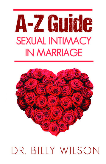 A-Z Guide SEXUAL INTIMACY IN MARRIAGE - World Impact