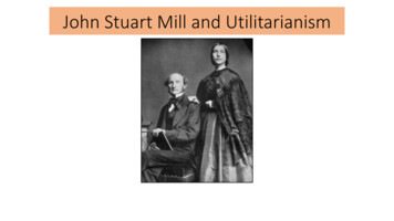 John Stuart Mill And Utilitarianism