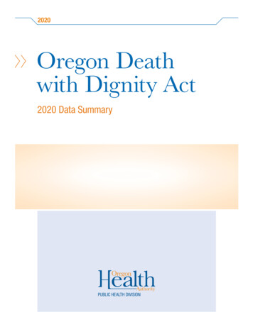 Oregon Death With Dignity Act