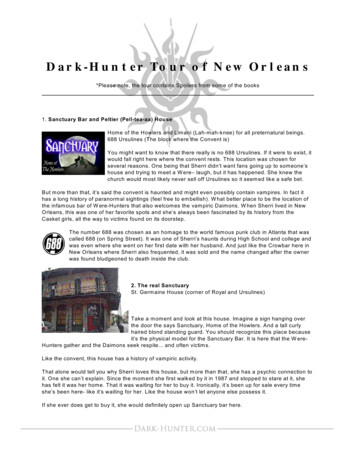 Dark-Hunter Tour Of New Orleans - Sherrilyn McQueen