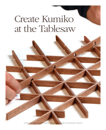 Create Kumiko At The Tablesaw - Fine Woodworking