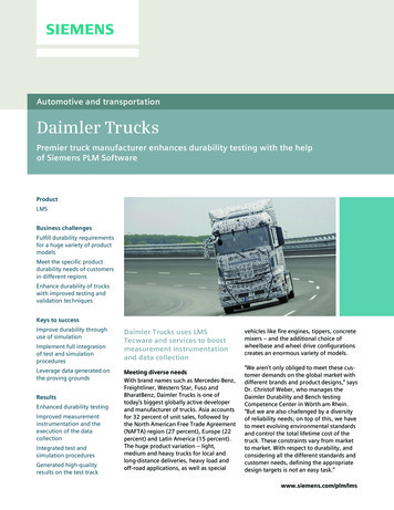 Siemens PLM Daimler Trucks Case Study - ITS