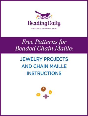 Free Patterns For Beaded Chain Maille