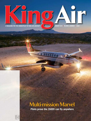 Multi-mission Marvel - King Air