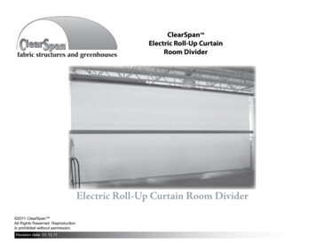 Electric Roll-Up Curtain Room Divider - FarmTek