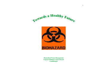 Biomedical Waste Management Gujarat Pollution Control Board . - IAPSM
