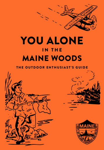 YOU ALONE - Maine