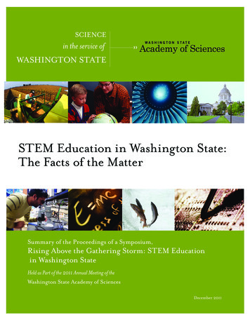 SCIENCE In The Service Of - University Of Washington