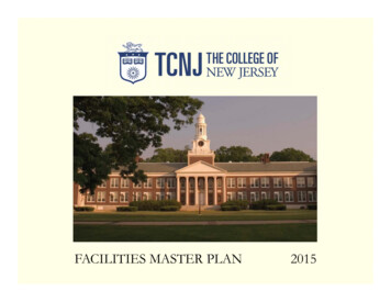 FACILITIES MASTER PLAN 2015 - Campusplanning.tcnj.edu