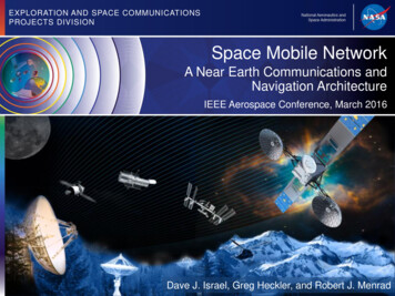 Space Mobile Network - NASA
