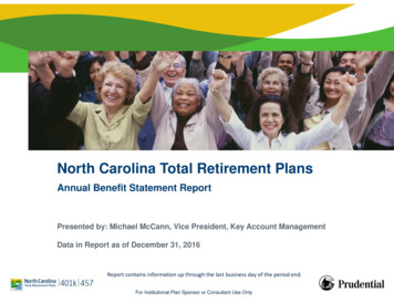 North Carolina Total Retirement Plans