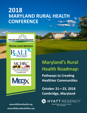 Maryland Rural Health