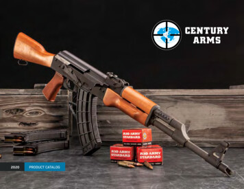 2020 PRODUCT CATALOG - Century Arms