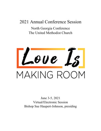 2021 Annual Conference Session - NGUMC