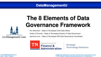 The 8 Elements Of Data Governance Framework - EWSolutions