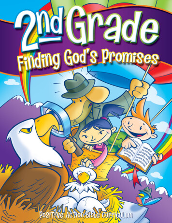 2nd Grade: Finding God’s Promises