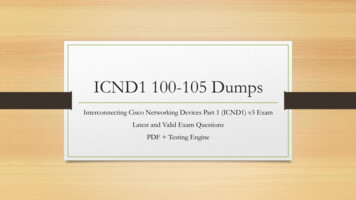 ICND1 100-105 Dumps - TeacherTube
