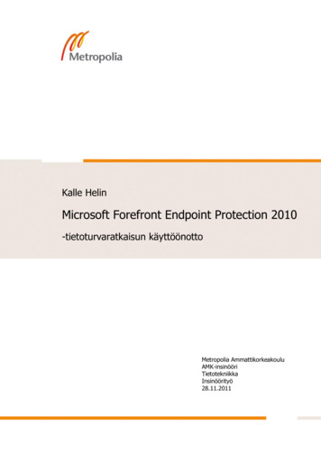 Microsoft Forefront Endpoint Protection 2010