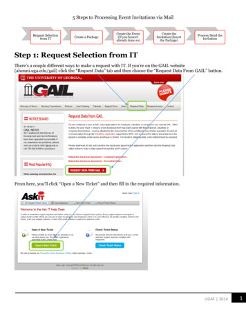 Step 1: Request Selection From IT - Dar.uga.edu