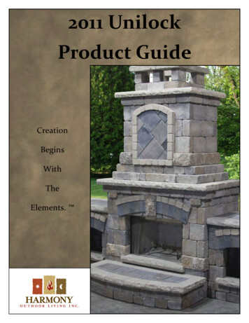 2011 Unilock Product Guide
