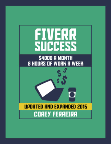 Fiverr Success – Updated And Expanded 2015