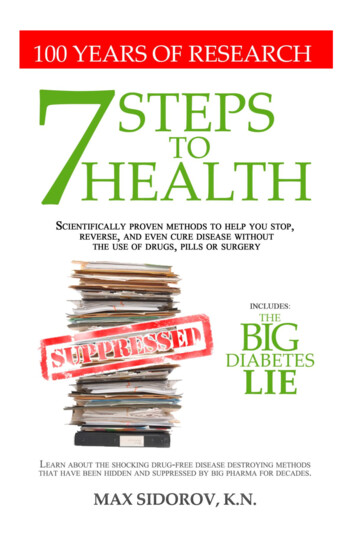 7 Steps To Health And