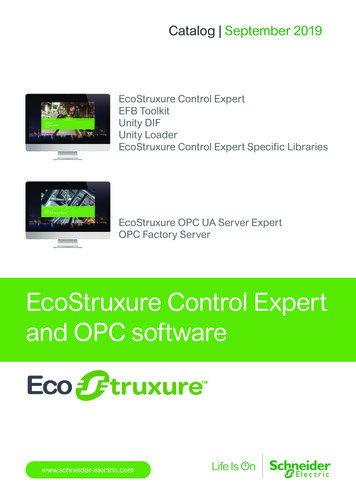 EcoStruxure Control Expert And OPC Software